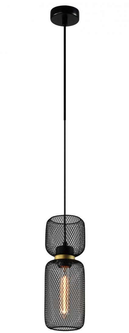 Подвес 24616/1HQ A BK черный 1х40W E27 h1000, 24